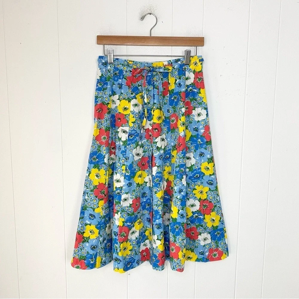 VTG 70s Peter Popovitch‎ Floral skirt Size S 27
